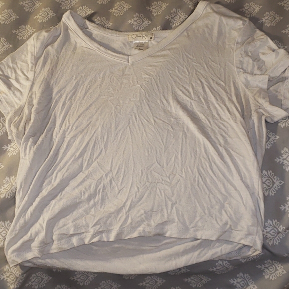 Body fitted white crop top - Picture 1 of 1